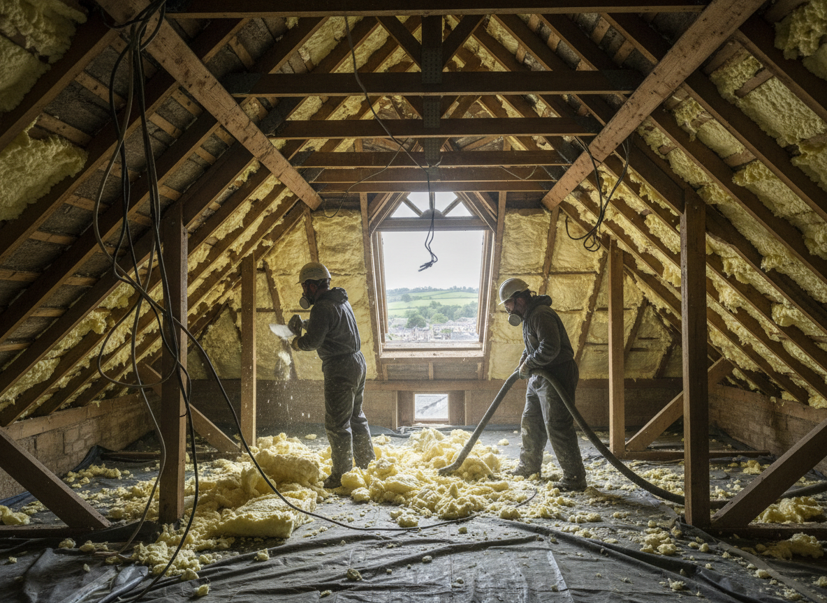 What Influences Spray Foam Removal Cost In Huddersfield