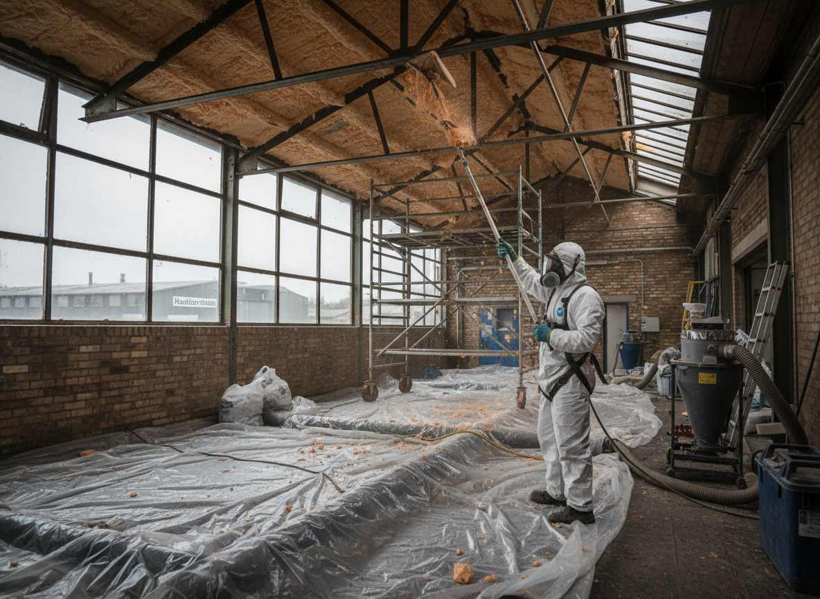 Commercial Spray Foam Removal in Huddersfield