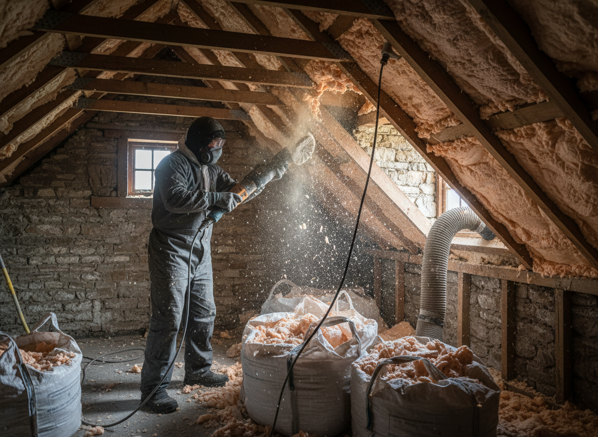same day Spray Foam Removal in Huddersfield